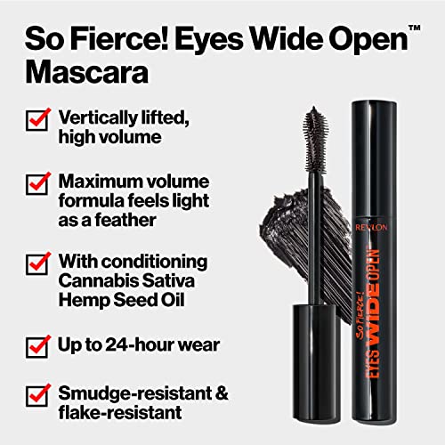 Revlon So Fierce! Eyes Wide Open Mascara with Push-up Brush - Charming Charlie