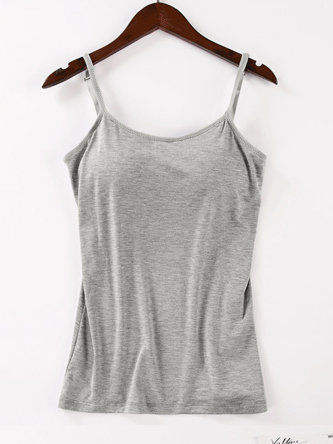Scoop Neck Adjustable Strap Cami - Charming Charlie