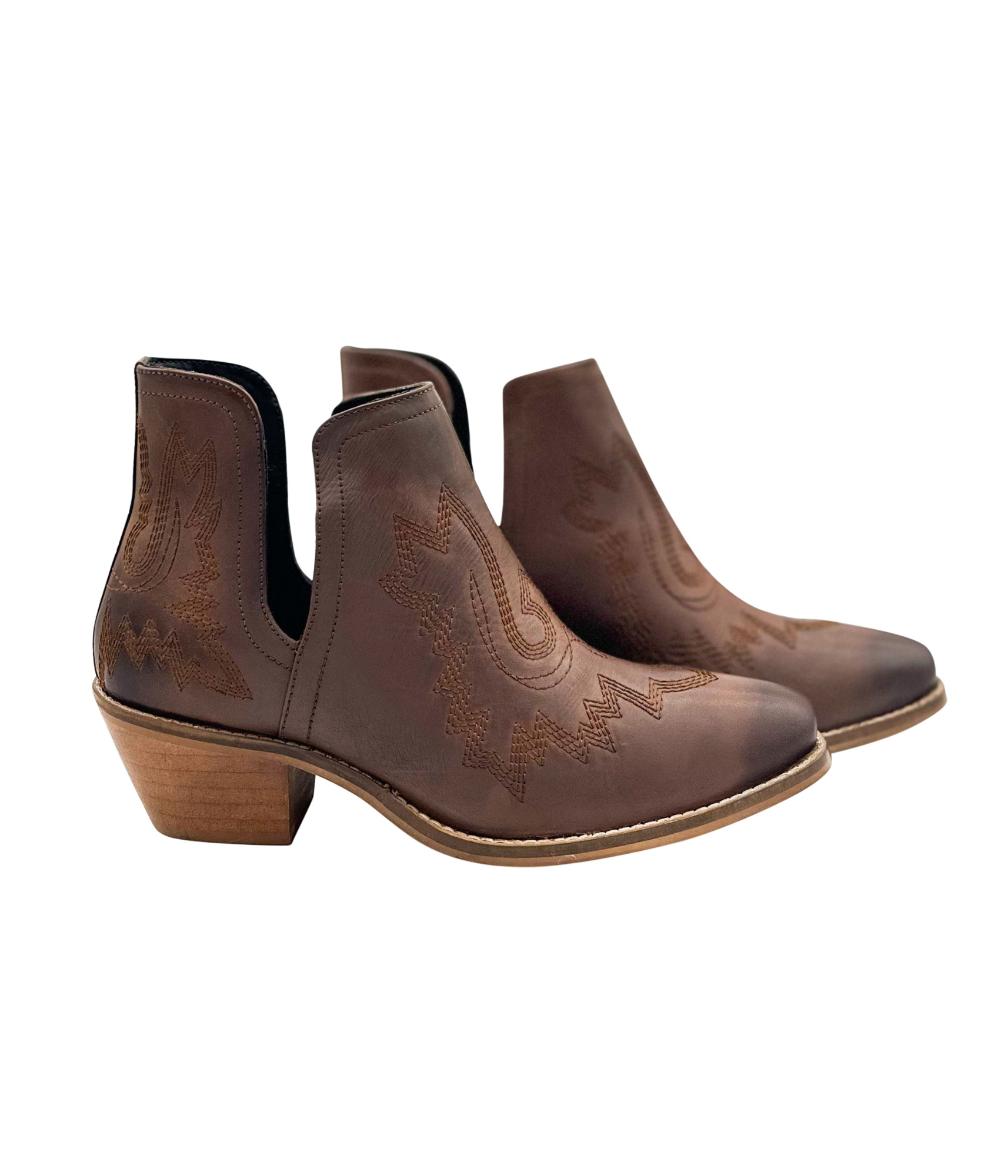 Kickin' Booties in Brown - Charming Charlie
