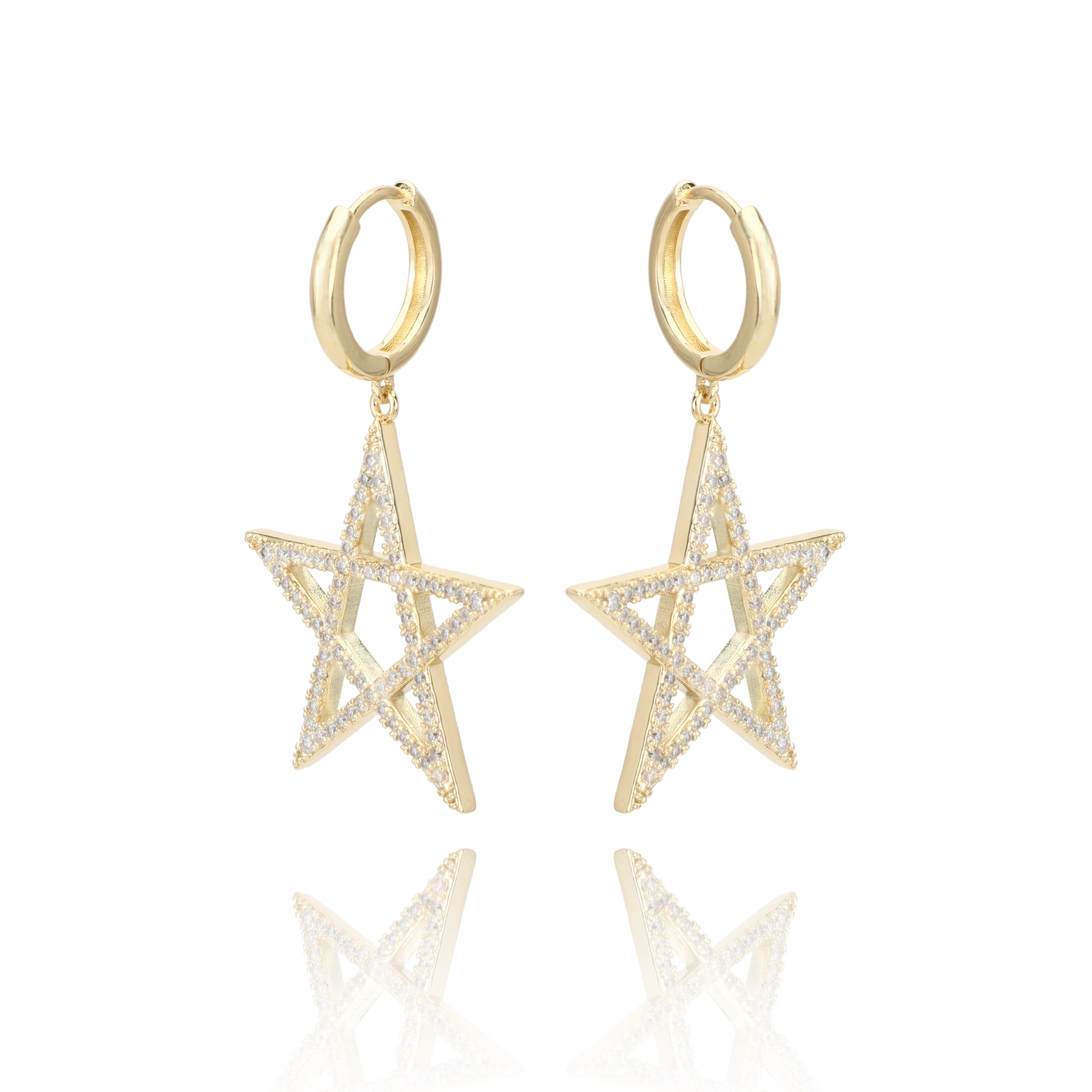 NAVY EARRING - Charming Charlie
