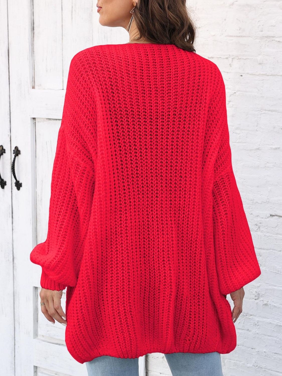 Open Front Long Sleeve Cardigan - Charming Charlie
