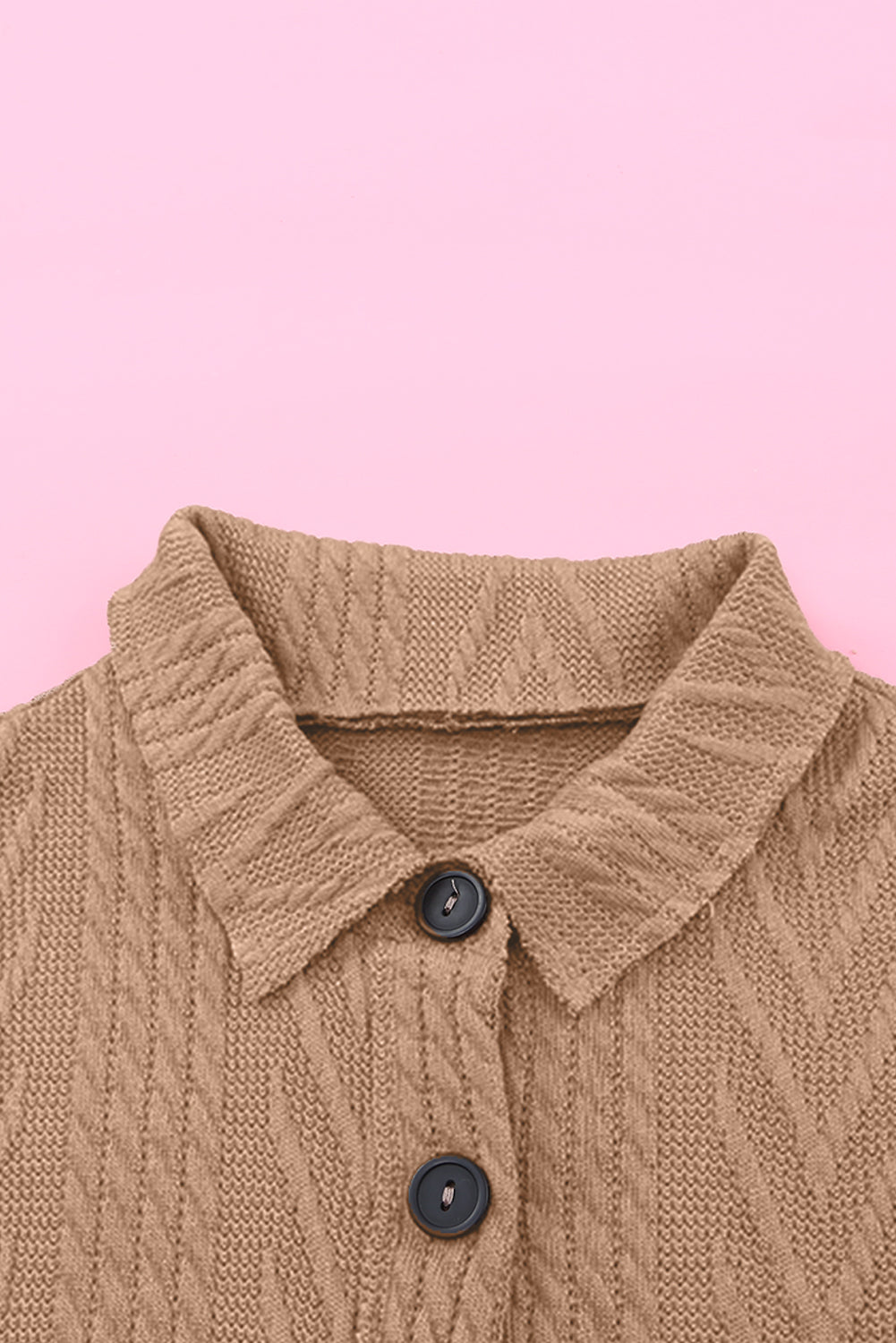 Button Up Drop Shoulder Jacket - Charming Charlie