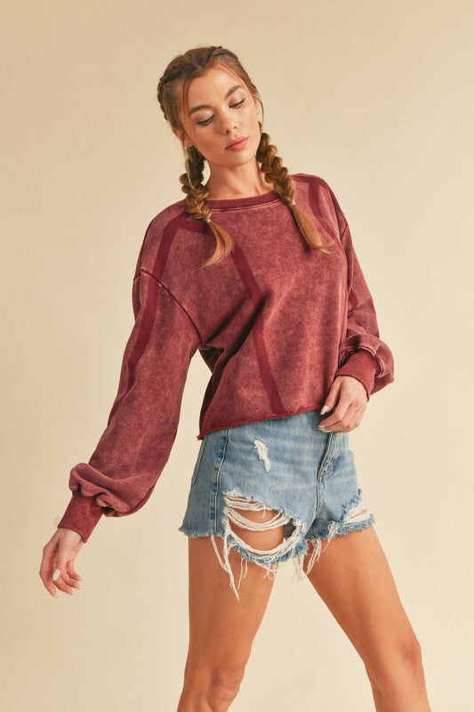 Jaclyn Sweatshirt - Charming Charlie