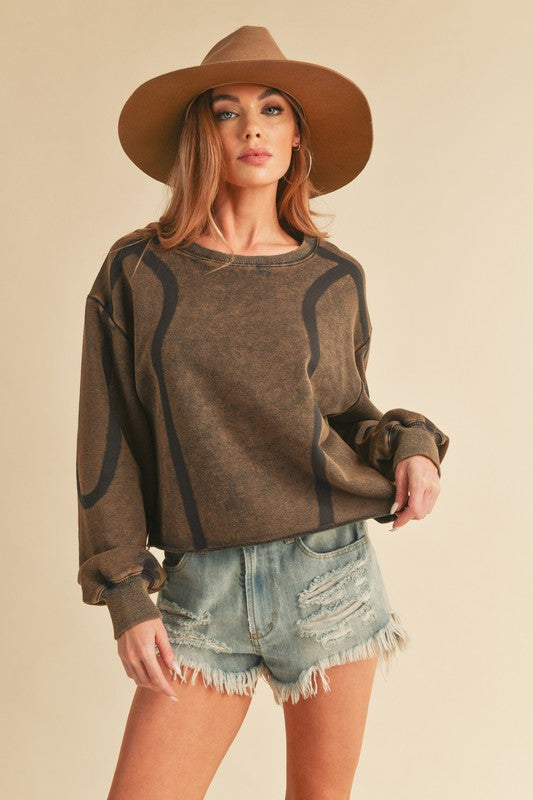 Jaclyn Sweatshirt - Charming Charlie