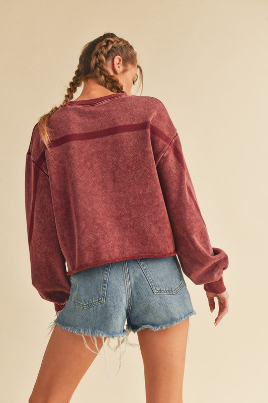 Jaclyn Sweatshirt - Charming Charlie