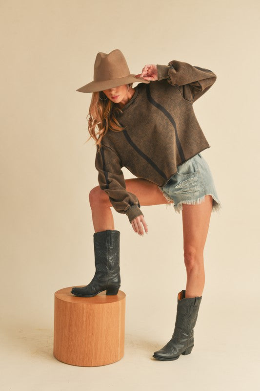 Jaclyn Sweatshirt - Charming Charlie