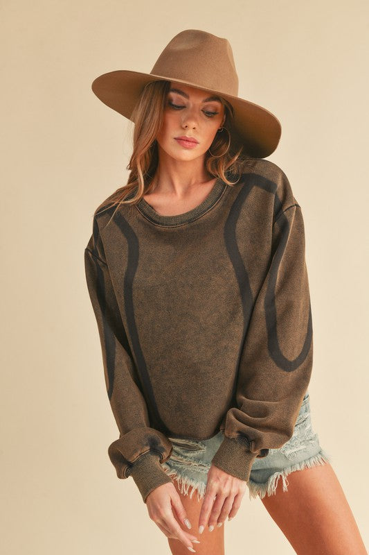Jaclyn Sweatshirt - Charming Charlie