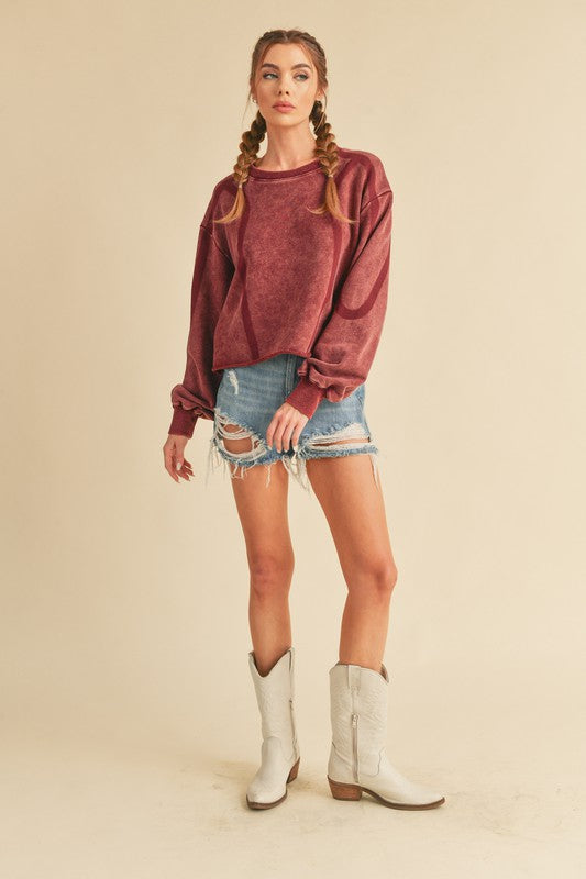 Jaclyn Sweatshirt - Charming Charlie