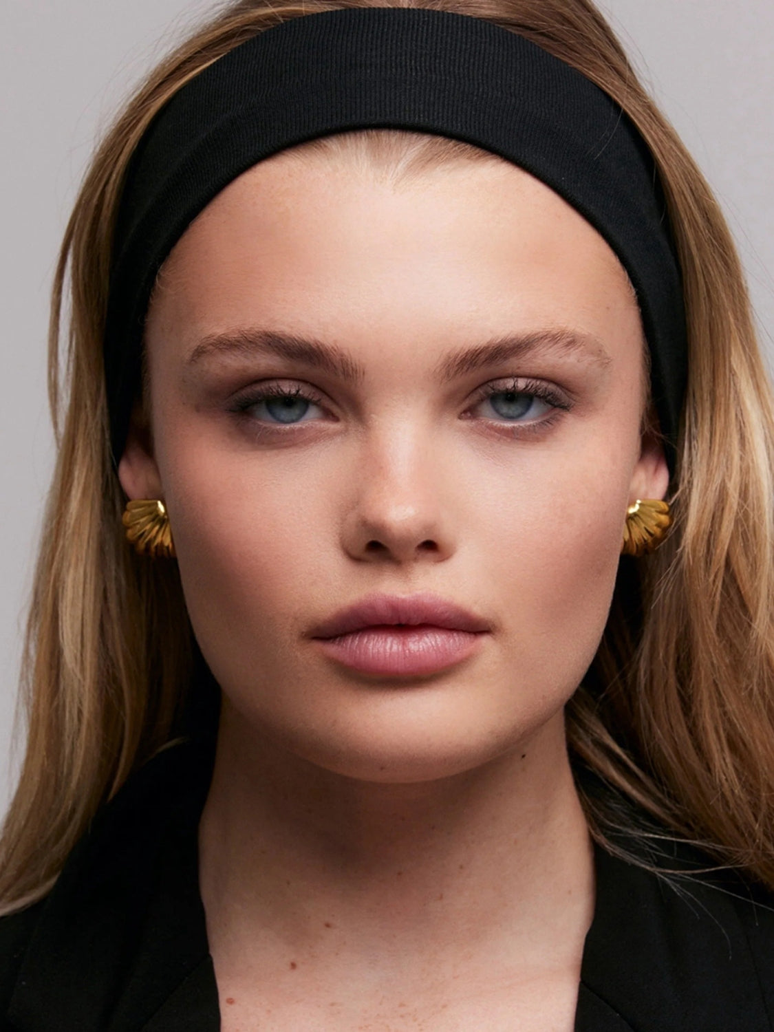18K Gold-Plated Stainless Steel Shell Stud Earrings - Charming Charlie