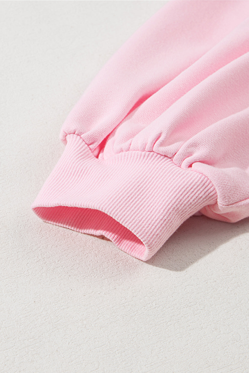 Bow Round Neck Long Sleeve Sweatshirt - Charming Charlie