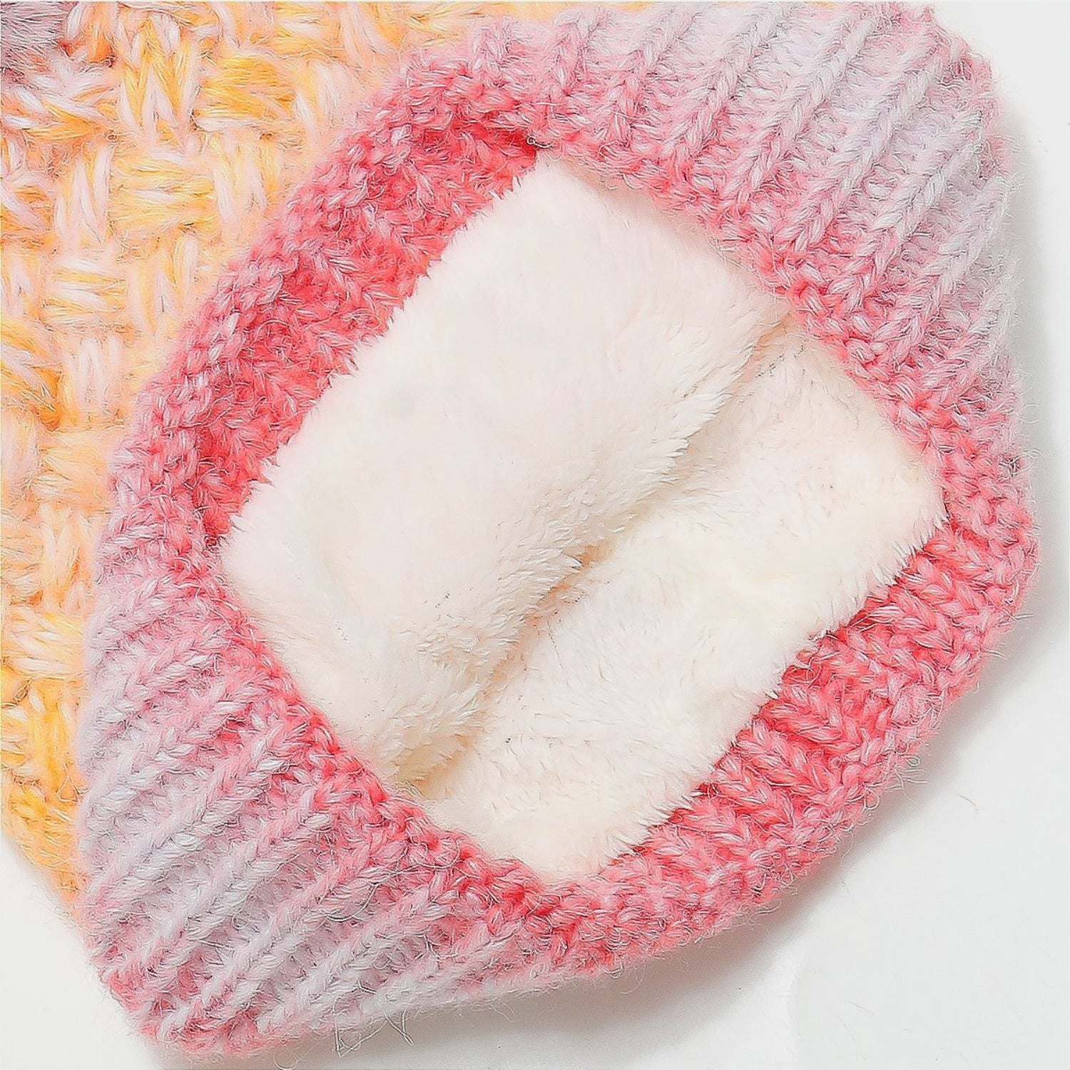 Gradient Knit Hat with Pompom - Charming Charlie