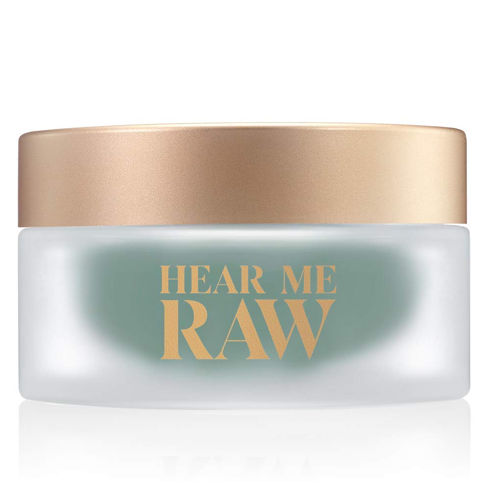 HEAR ME RAW The Brightener with CHLOROPHYLL+ | 10 Minute Plant-Based Rinse-Off Facial Mask for Firmer, Brighter, and Younger-looking Skin | Reduces Fine Lines and Wrinkles | - Charming Charlie