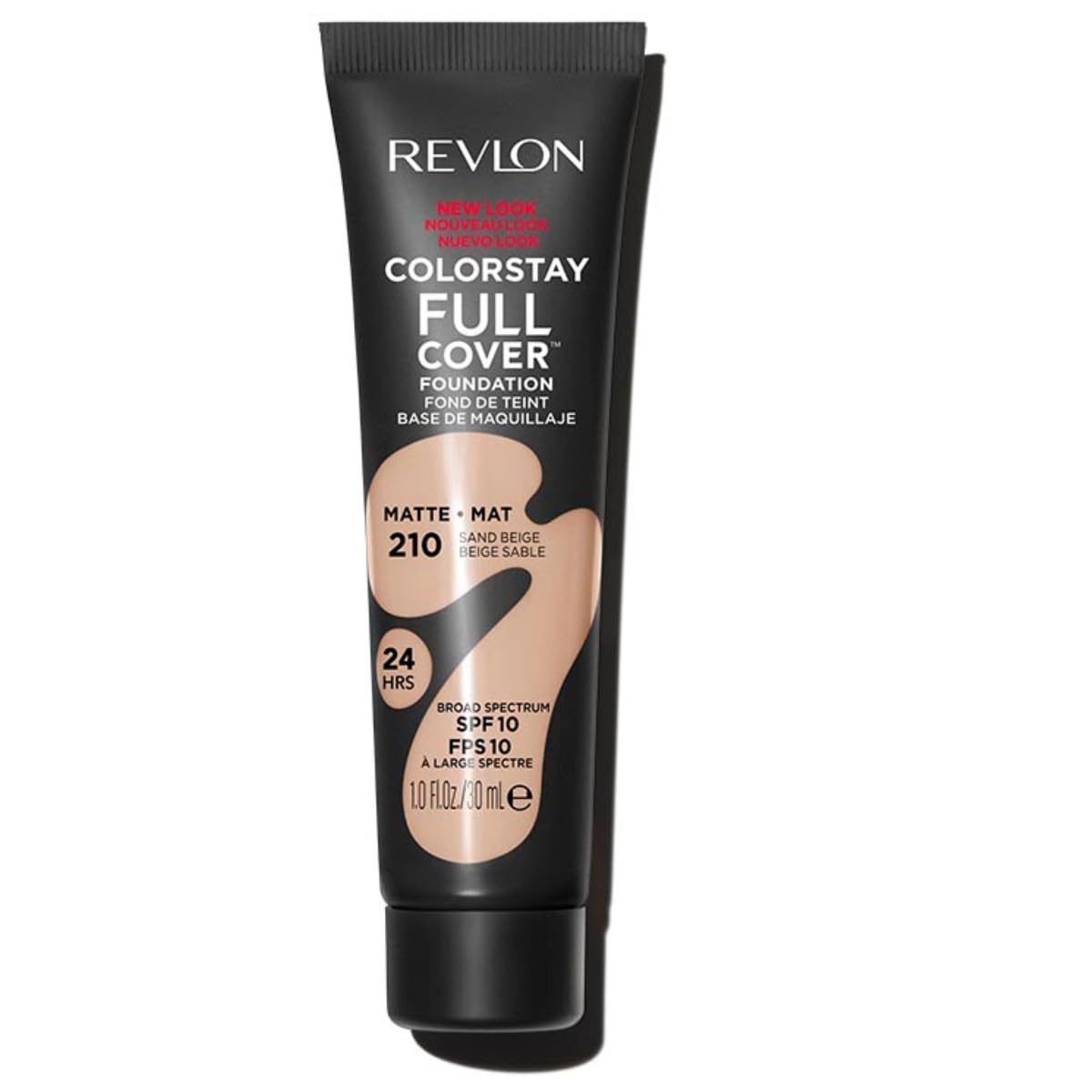 Revlon ColorStay Full Cover Longwear Matte Foundation, Heat & Sweat Resistant Lightweight Face Makeup - Charming Charlie