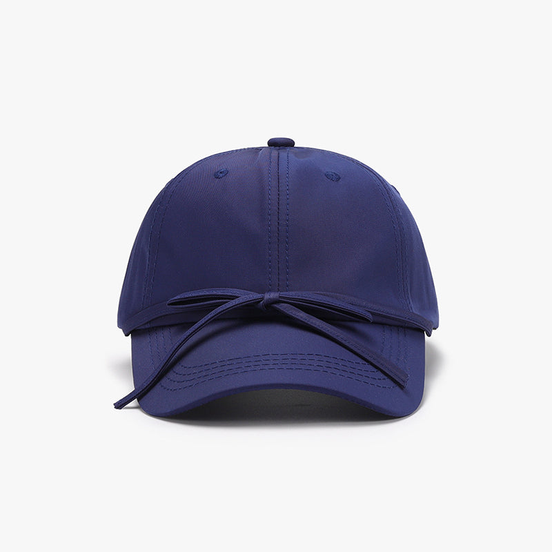 Tied Bow Cotton Baseball Cap - Charming Charlie