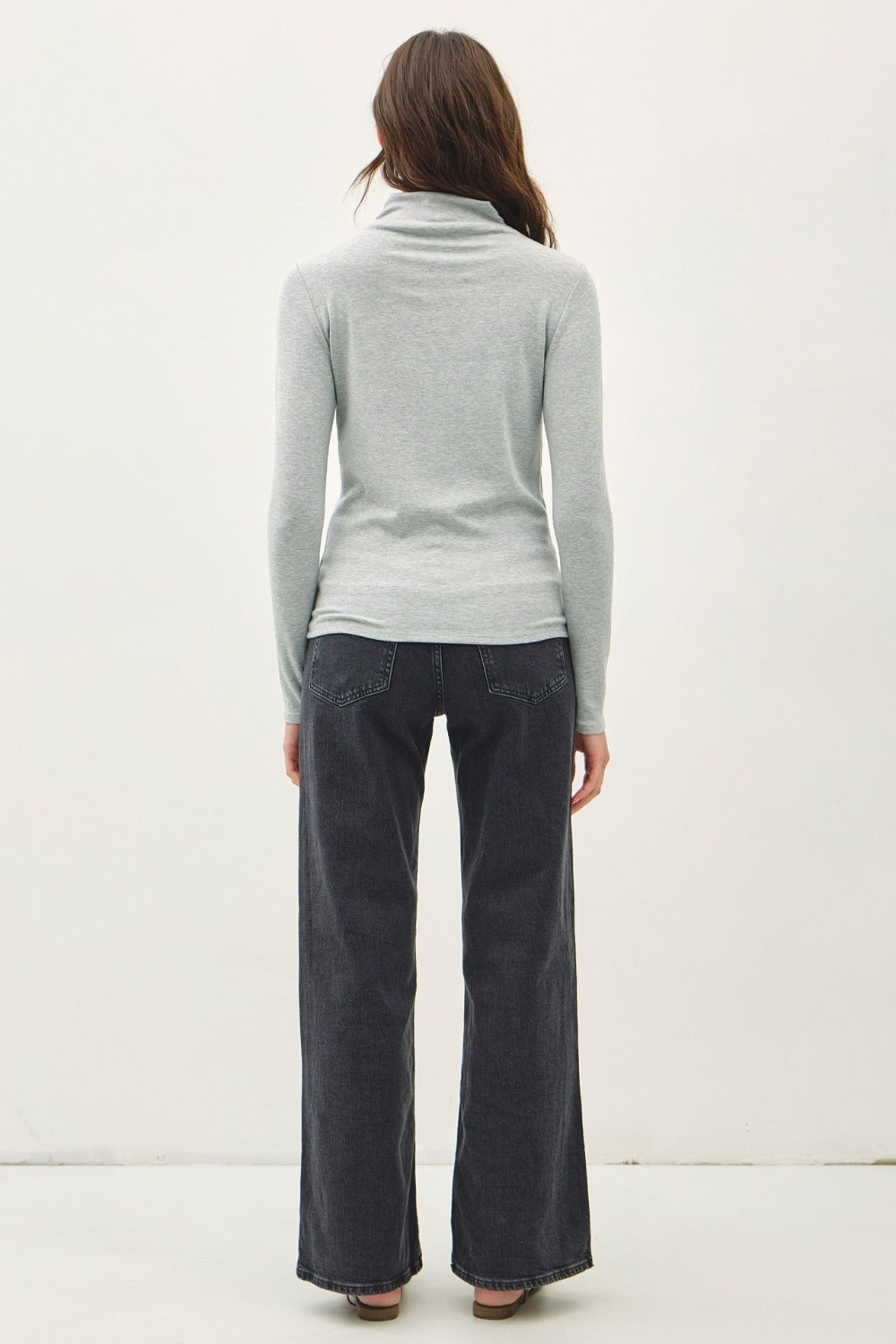 Be Cool Mock Neck Long Sleeve T-Shirt - Charming Charlie