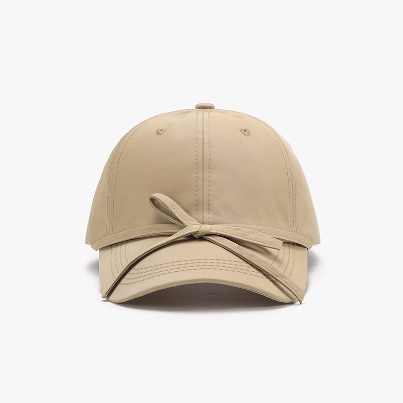 Tied Bow Cotton Baseball Cap - Charming Charlie