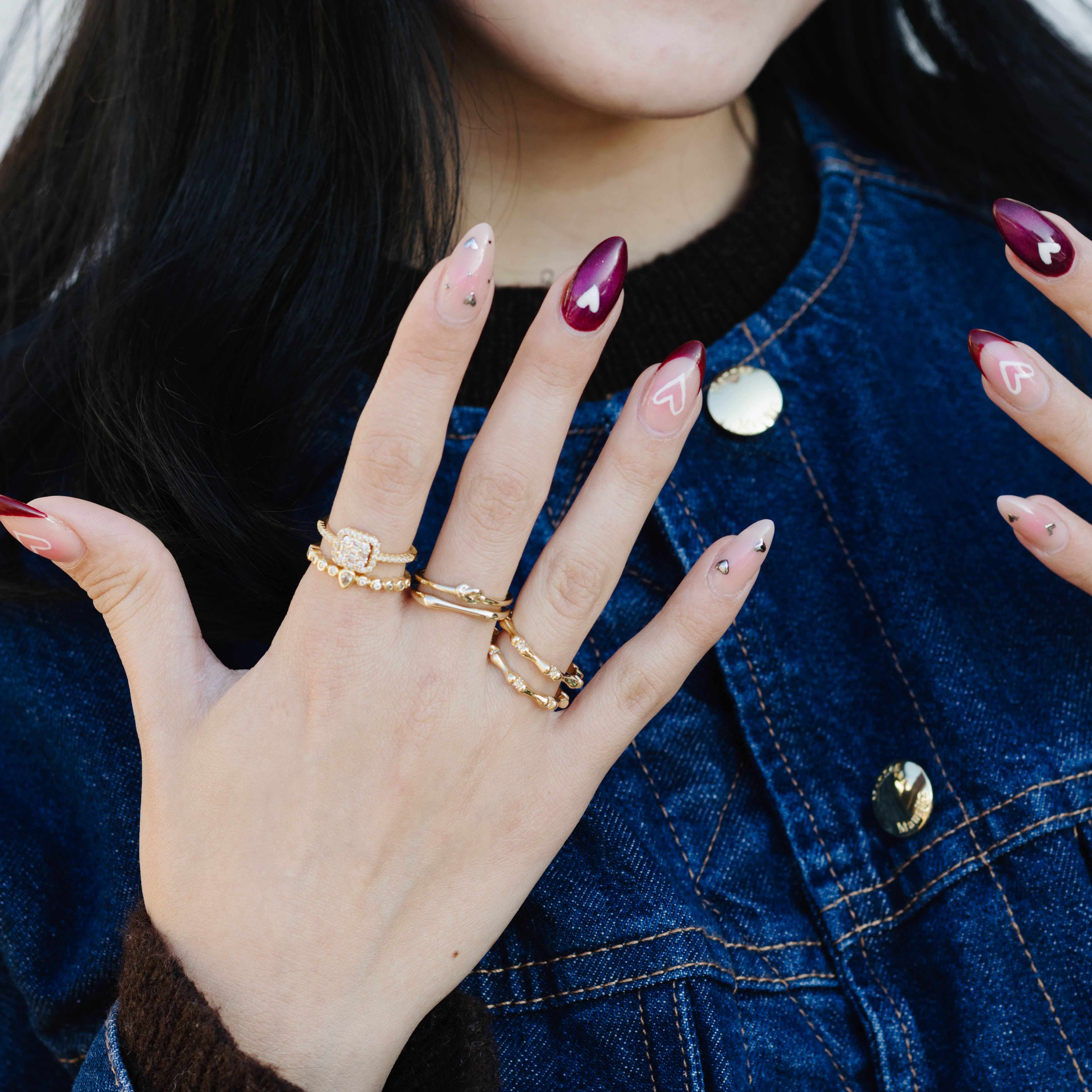 Regal Radiance Ring Set - Charming Charlie