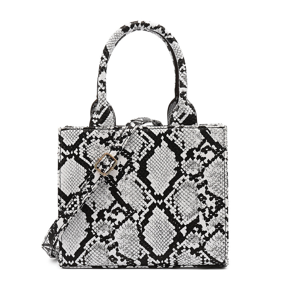 Snake Skin Print Crossbody - Charming Charlie
