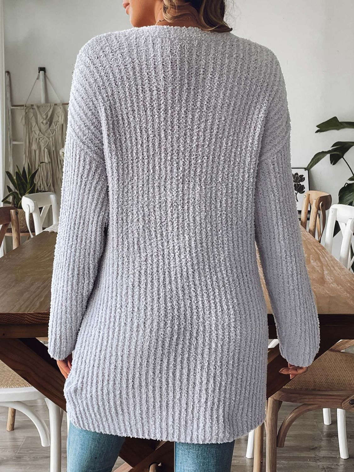 Open Front Long Sleeve Cardigan - Charming Charlie