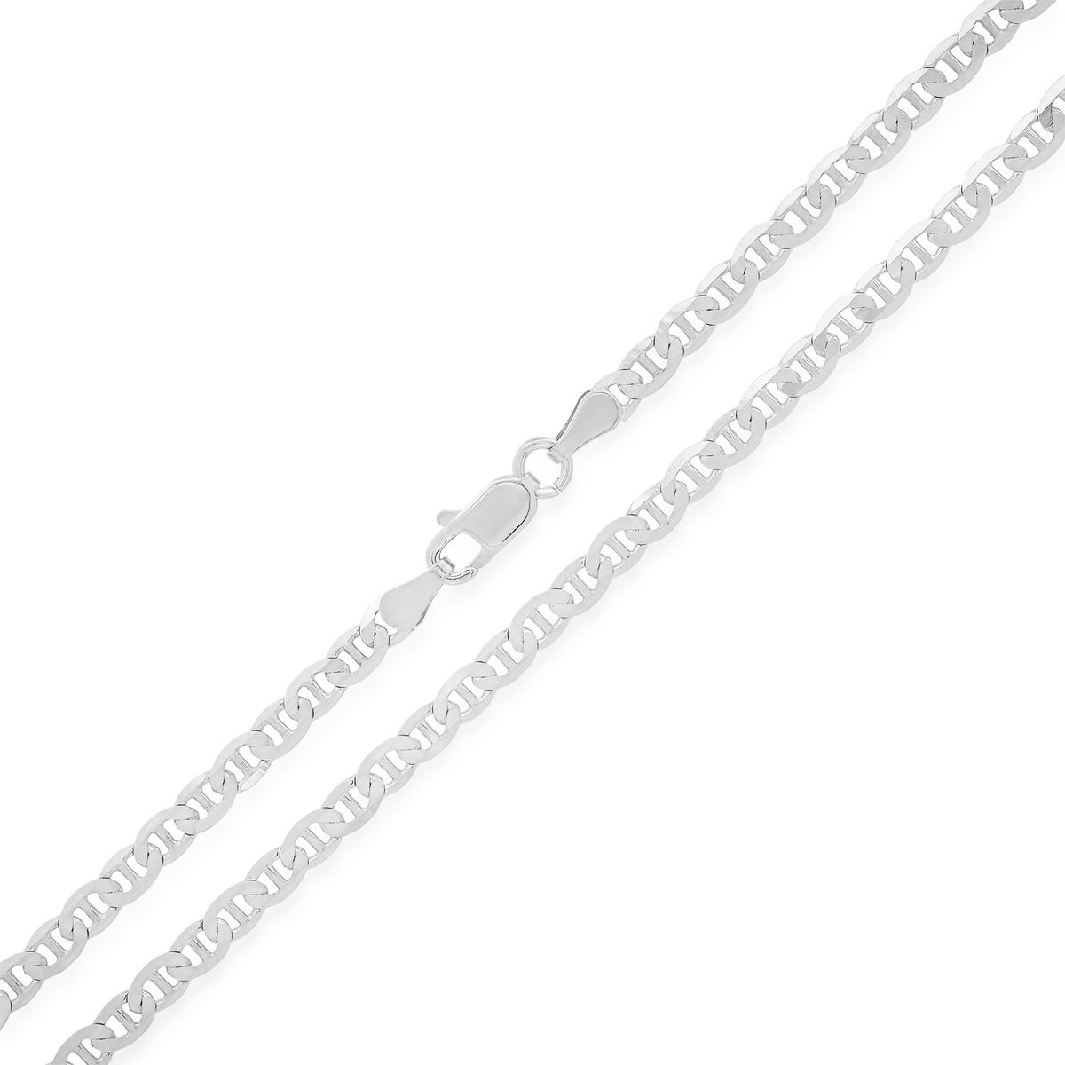 Sterling Silver Italian Unisex Petite Gucci Mariner Chain - 18"-24" - Charming Charlie
