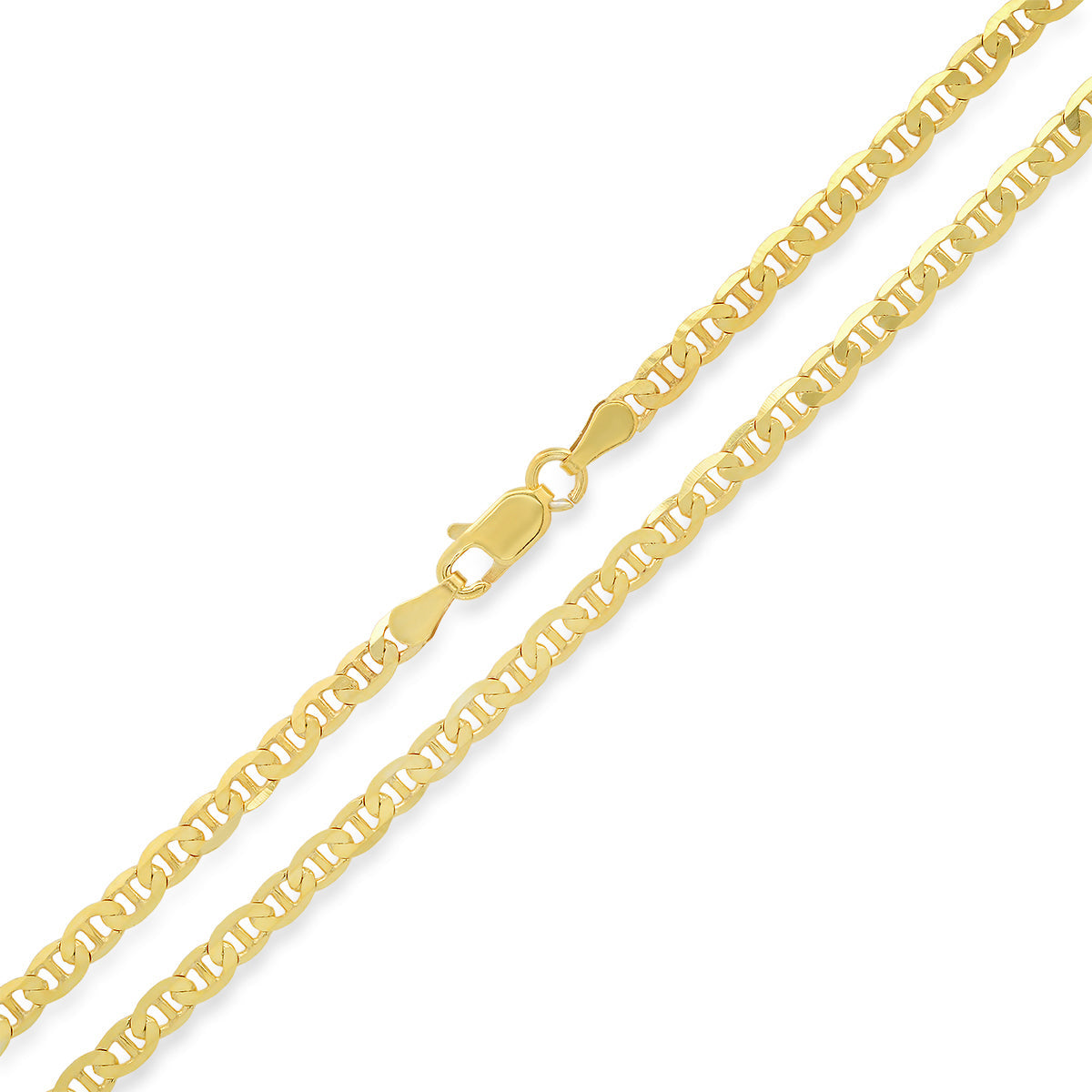 Sterling Silver Italian Unisex Petite Gucci Mariner Chain - 18"-24" - Charming Charlie