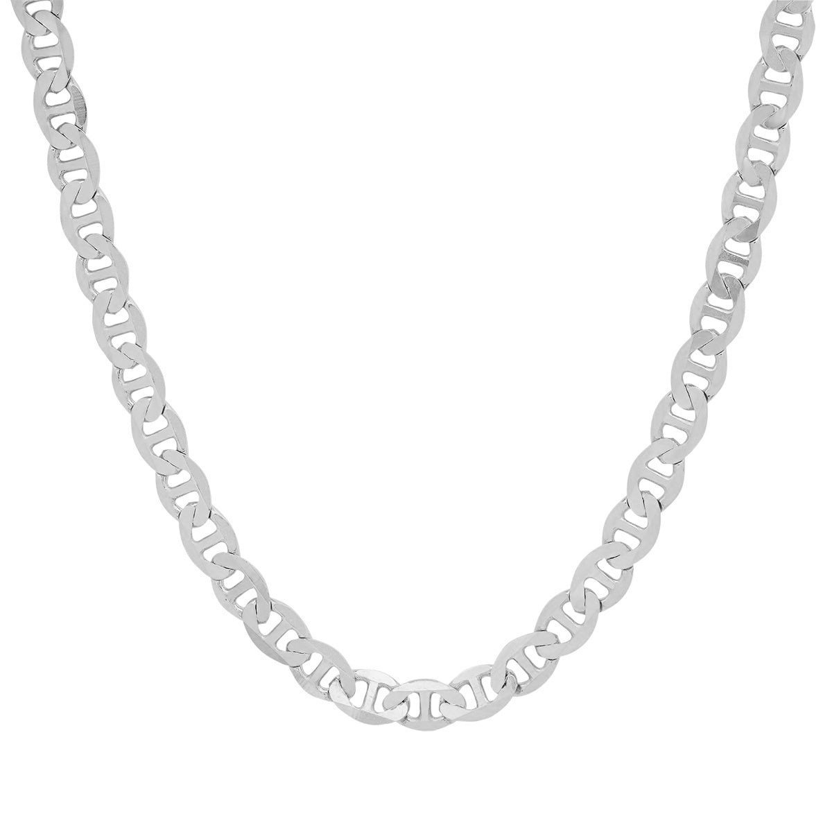 Italian Sterling Silver Thick/Heavy Gucci Mariner Chain - 22"-24" - Charming Charlie