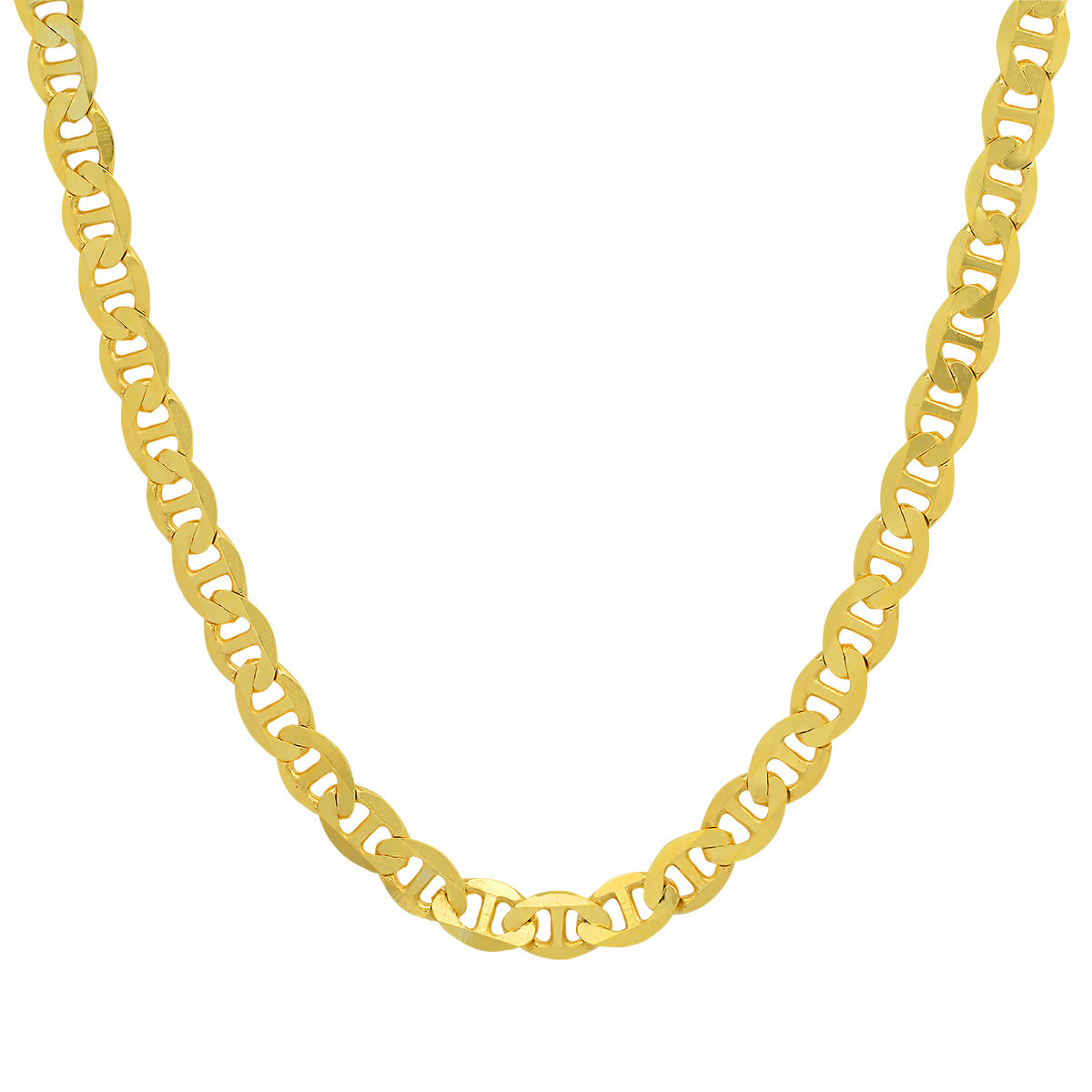 Italian Sterling Silver Thick/Heavy Gucci Mariner Chain - 22"-24" - Charming Charlie