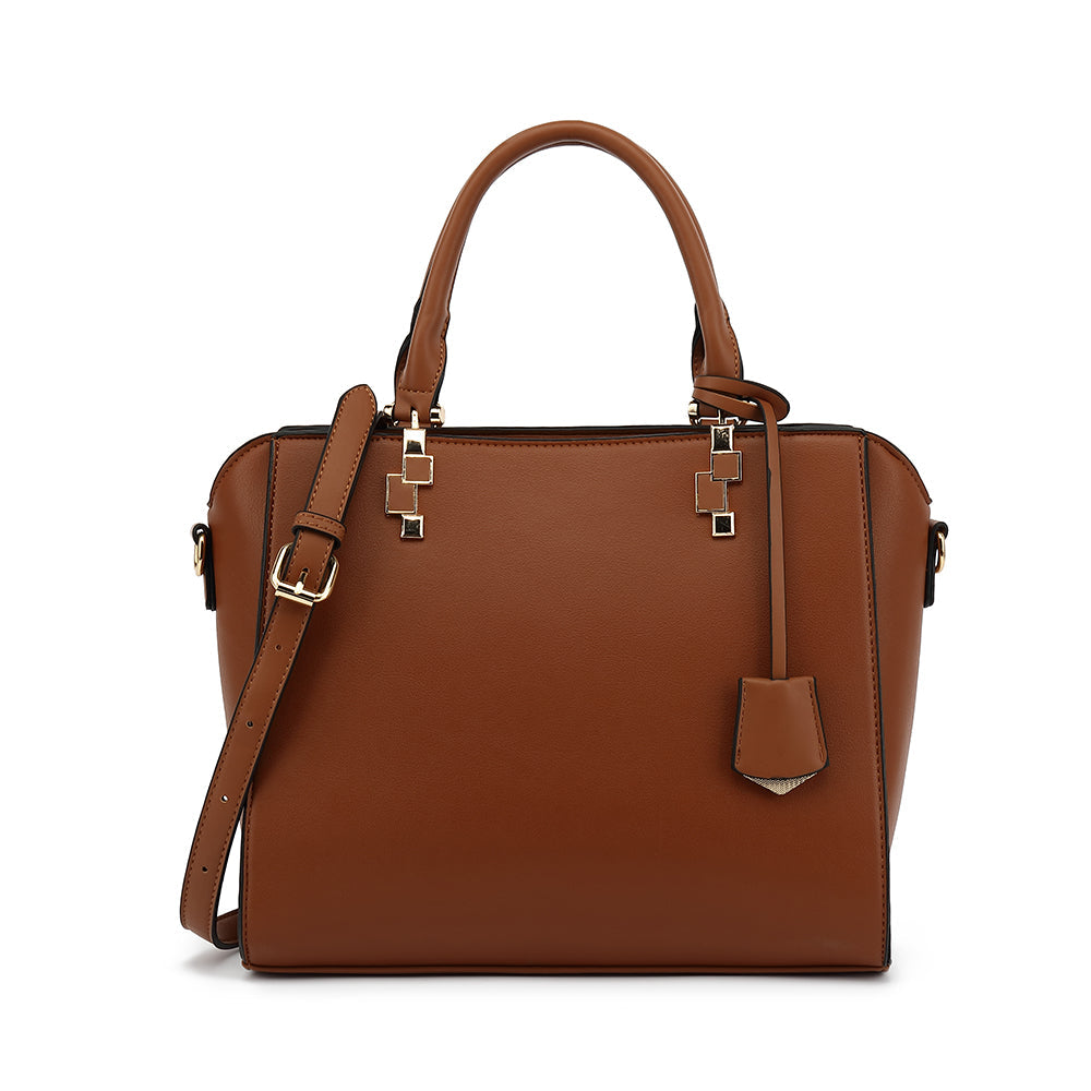 Satchel with Detachable Shoulder Strap - Charming Charlie