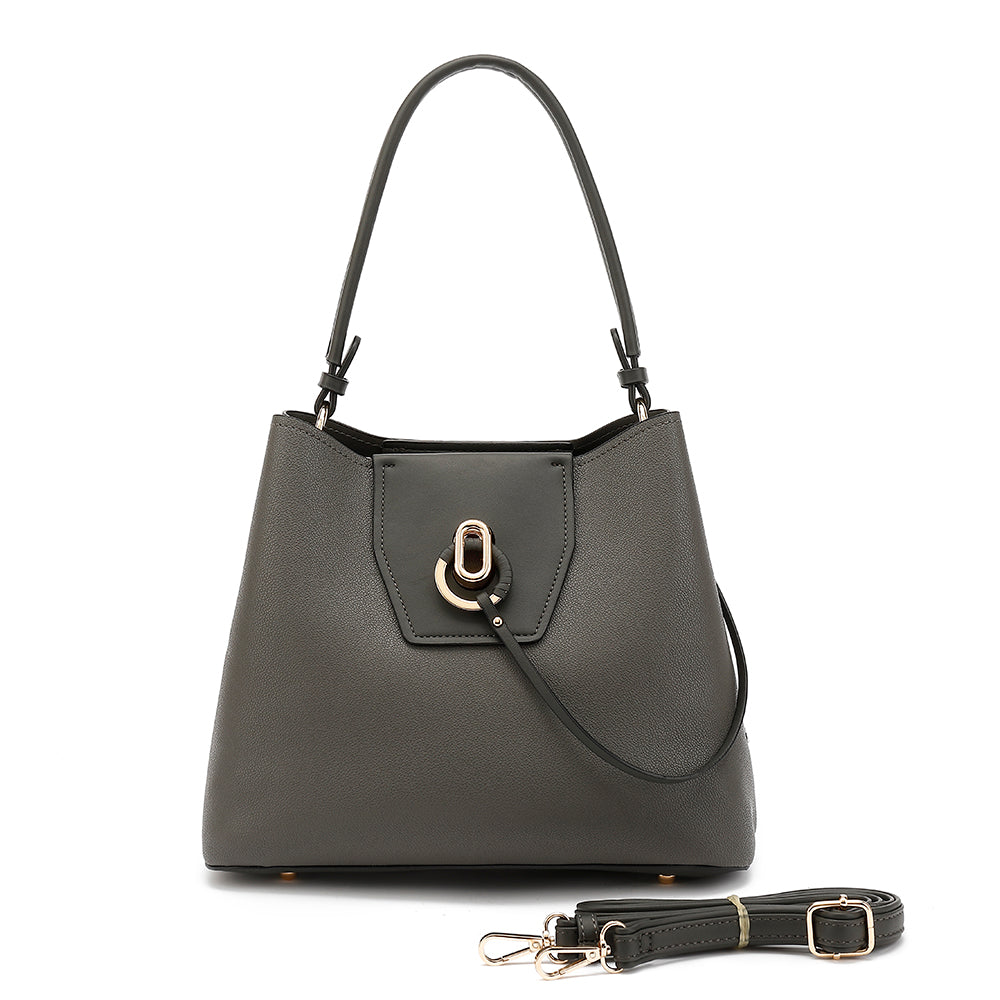Shoulder Bag with Detachable Crossbody Strap - Charming Charlie