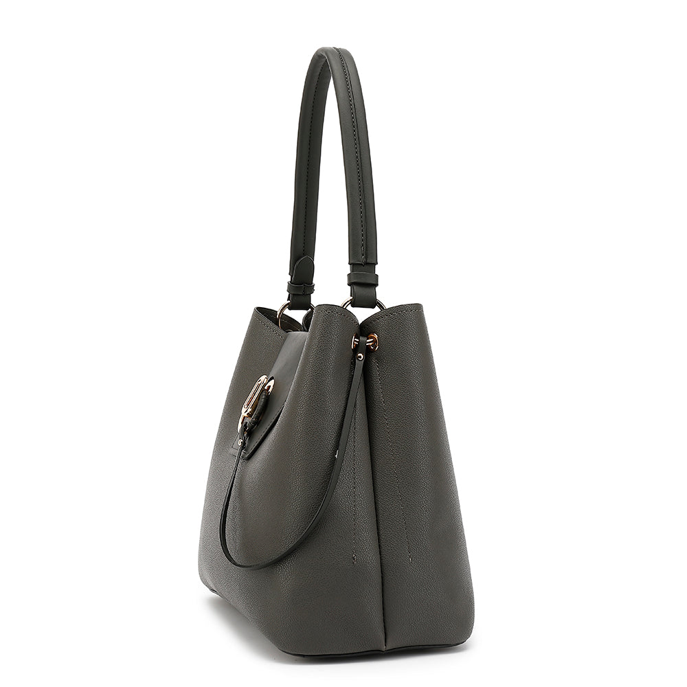 Shoulder Bag with Detachable Crossbody Strap - Charming Charlie