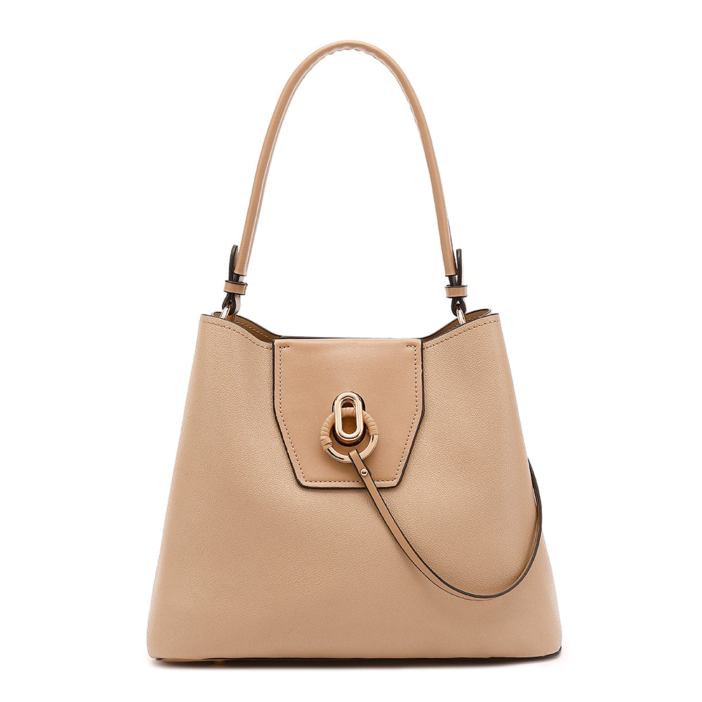 Shoulder Bag with Detachable Crossbody Strap - Charming Charlie