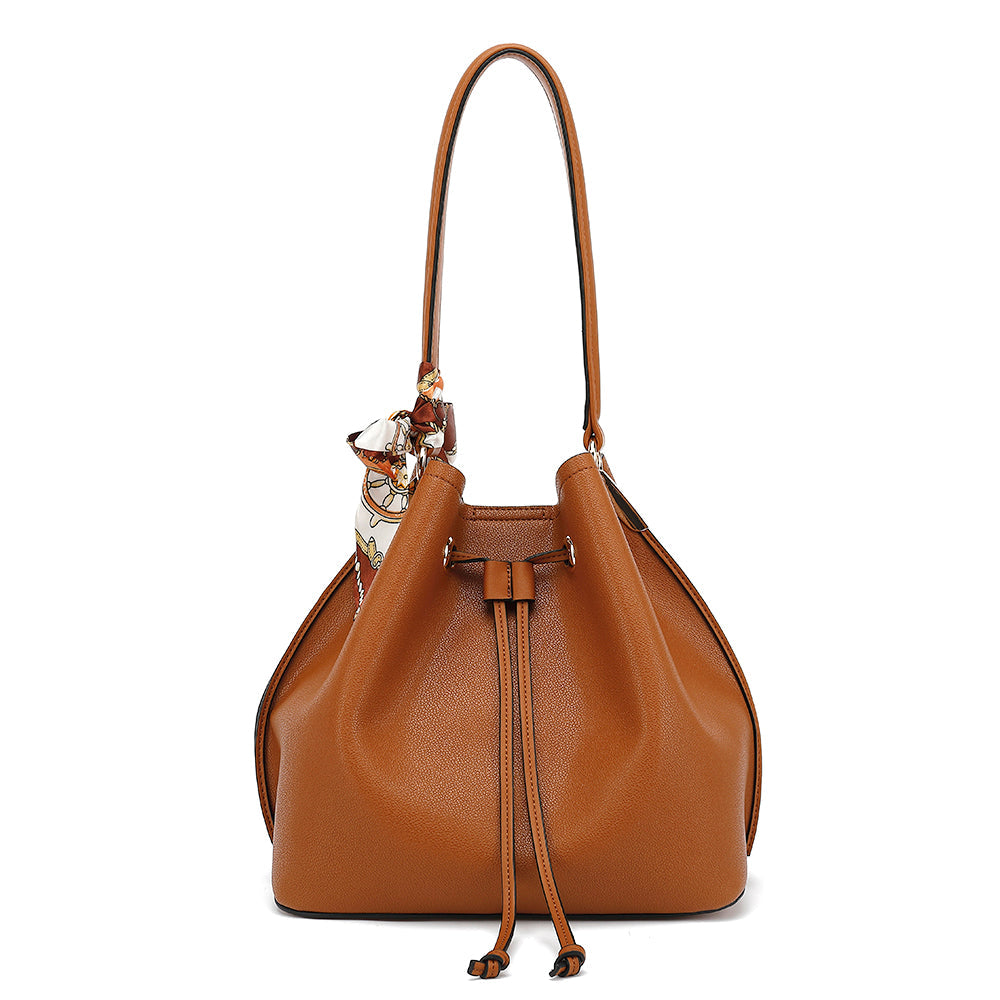 2 In 1 Hobo with Scarf Detail - Charming Charlie