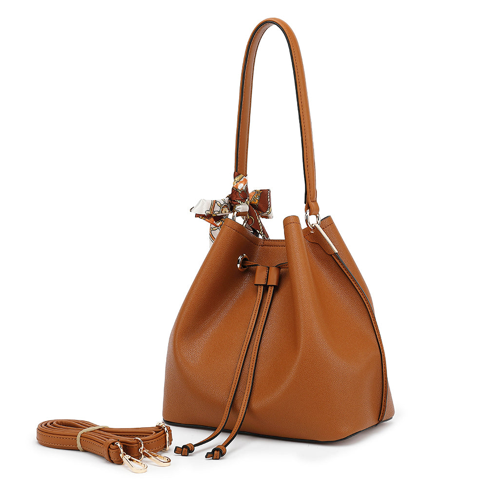 2 In 1 Hobo with Scarf Detail - Charming Charlie