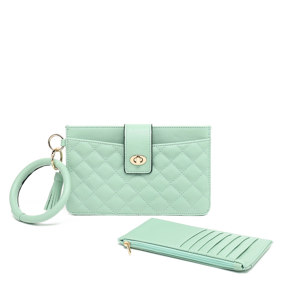 Double Compartment Zip Around Wallet - Charming Charlie