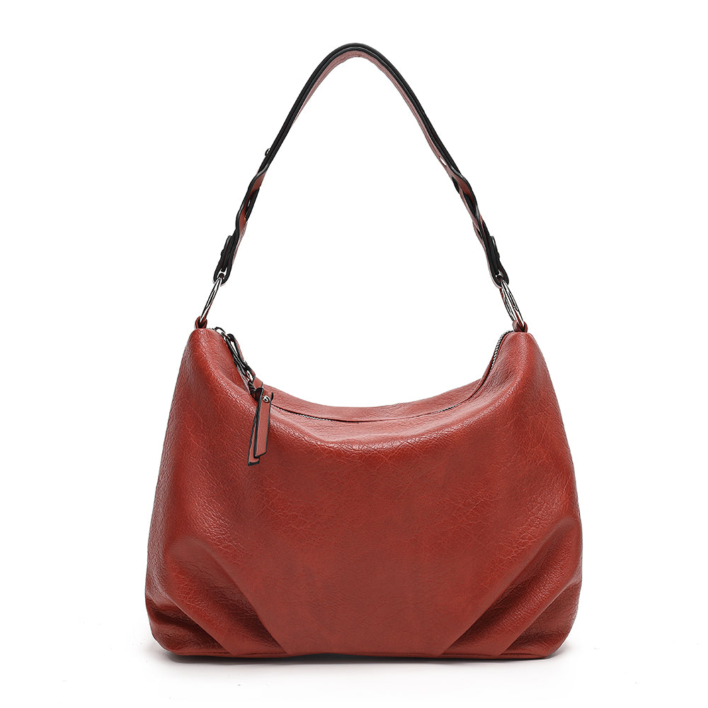 Braided Handle Slouchy Hobo - Charming Charlie