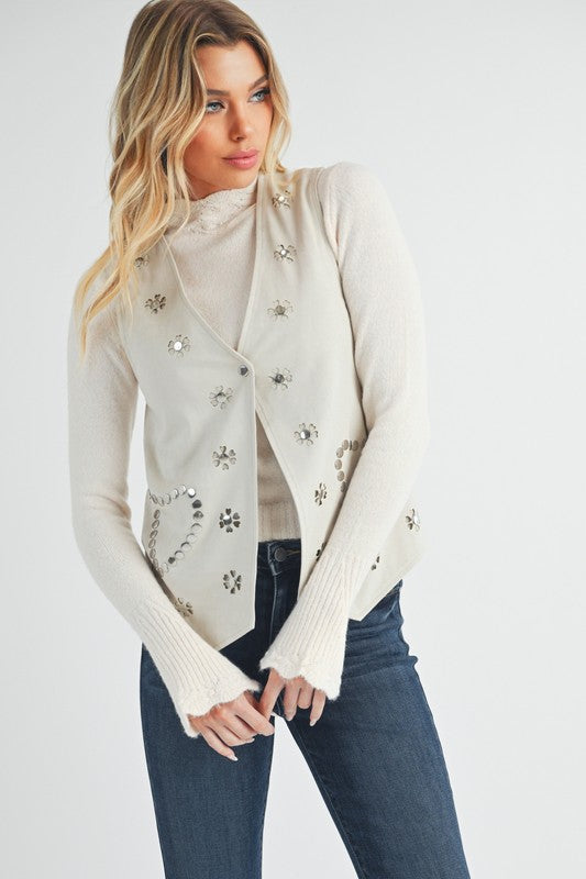 Western Love Vest - Charming Charlie