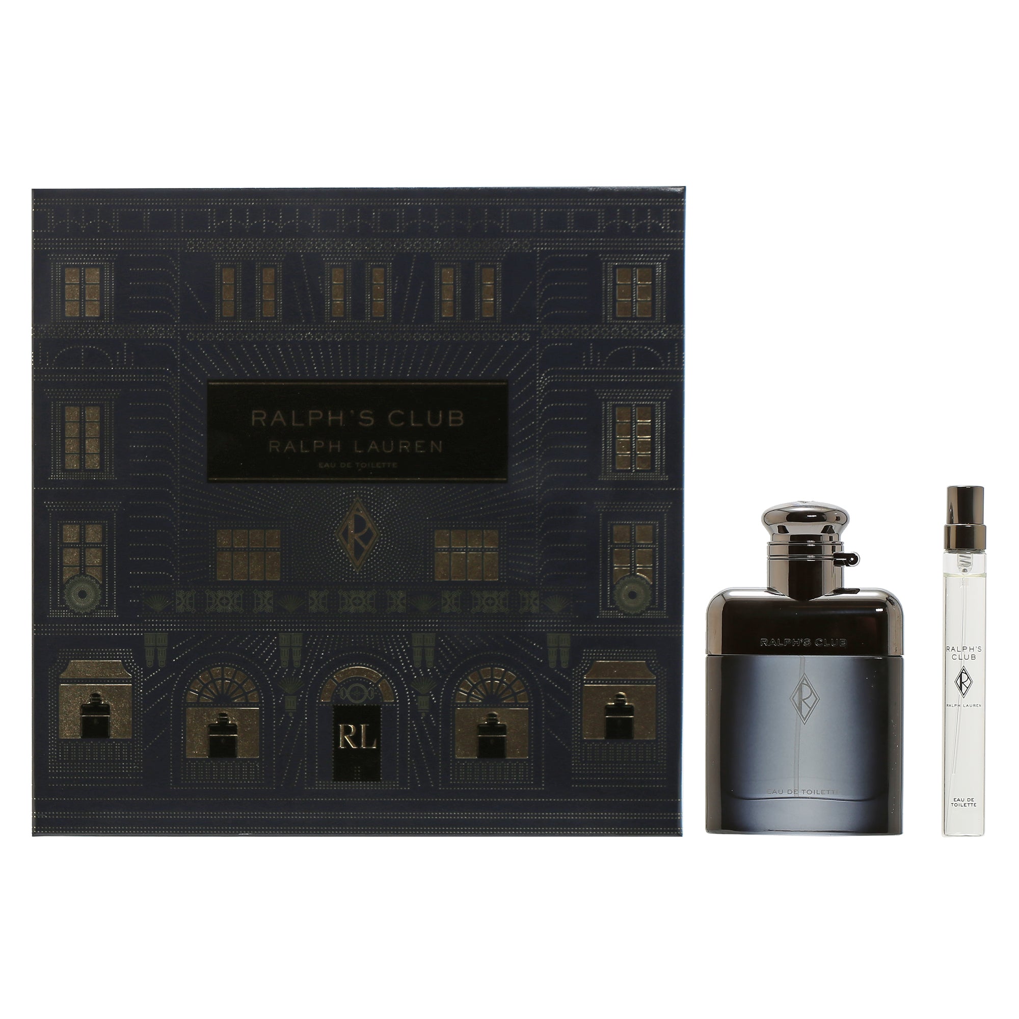 RALPH'S CLUB MEN SET by RALPH LAUREN - 1.7 OZ EDT/0.34 OZ EDT - Charming Charlie