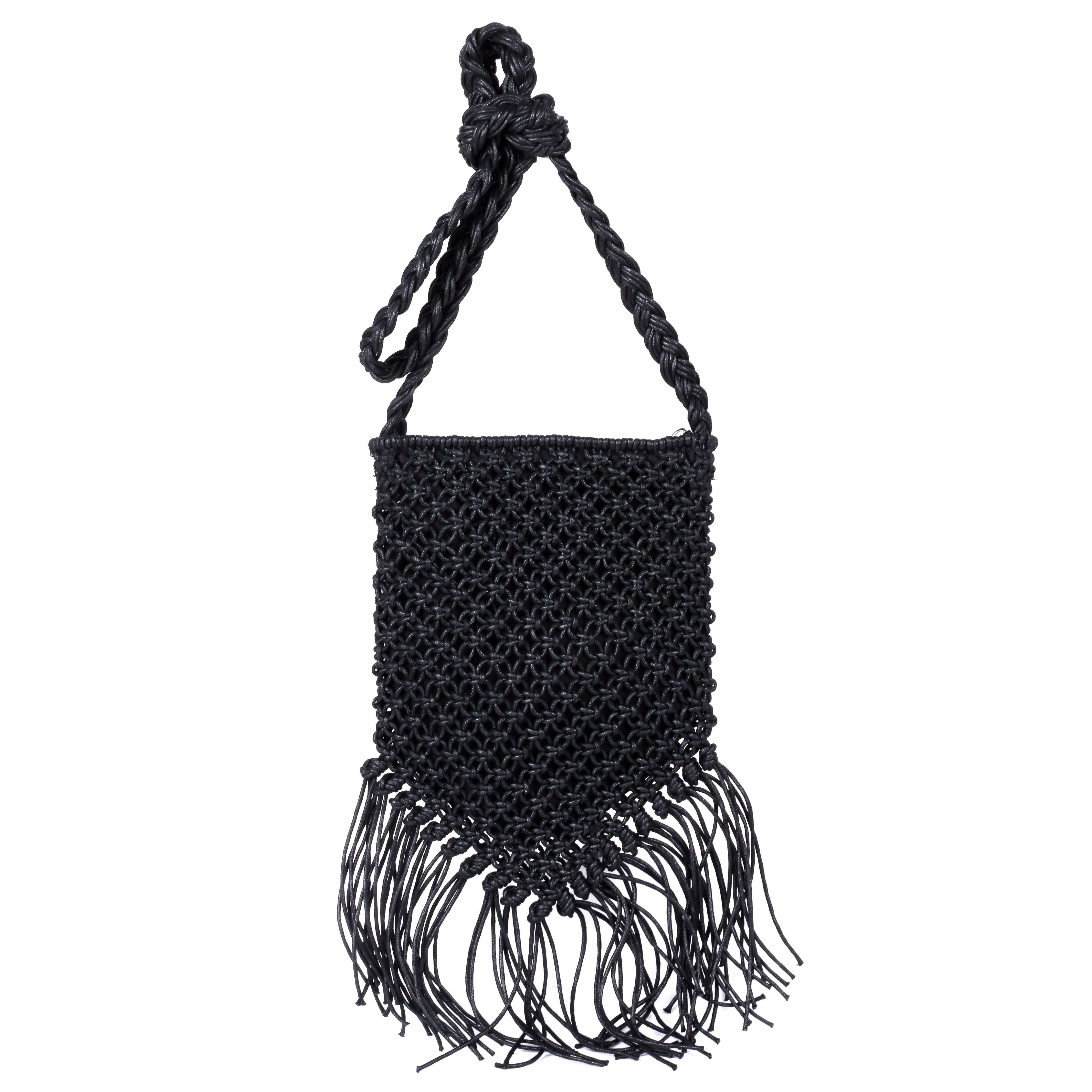 Boho Macrame Crossbody Bag II - Charming Charlie