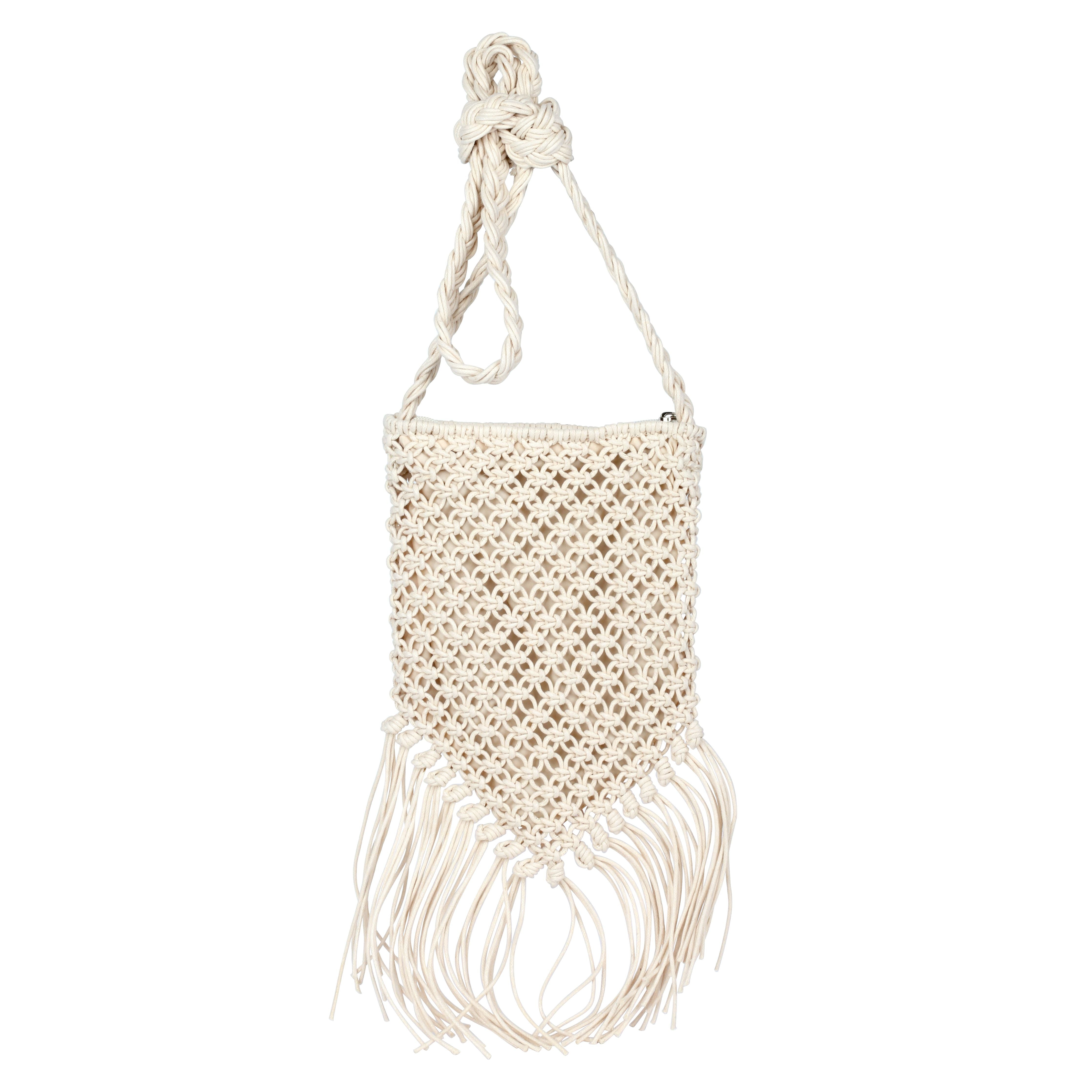 Boho Macrame Crossbody Bag II - Charming Charlie