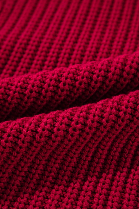 Off Shoulder Ribbed Knit Sweater - Charming Charlie