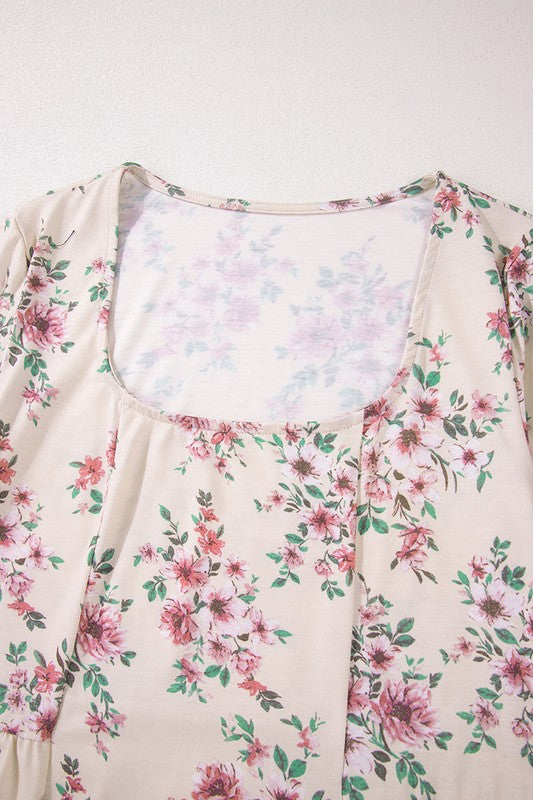 Women's Casual Floral Print Long Sleeve Blouses - Charming Charlie
