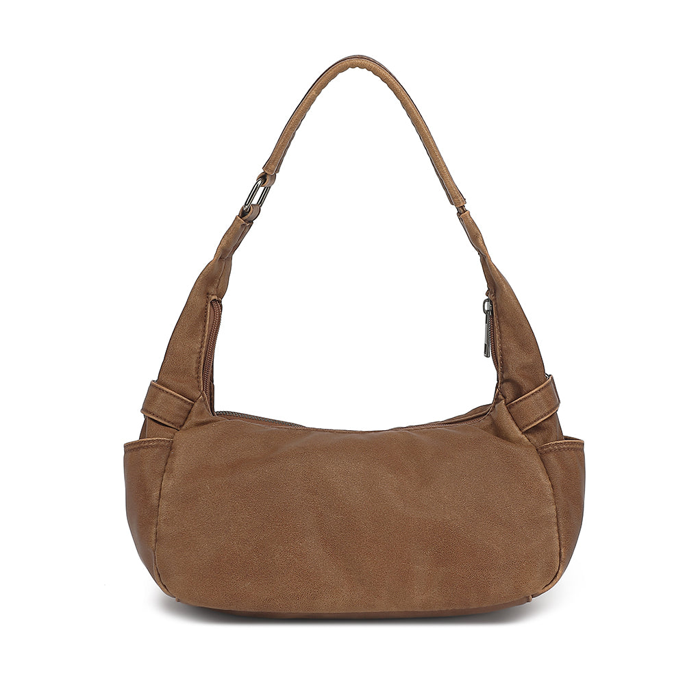Distressed Washed E/W Hobo - Charming Charlie
