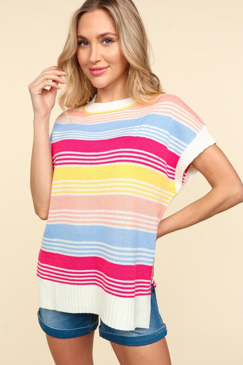 THOM 26S SHORT-SLEEVE KNIT TOP STYLE 26 main image 1