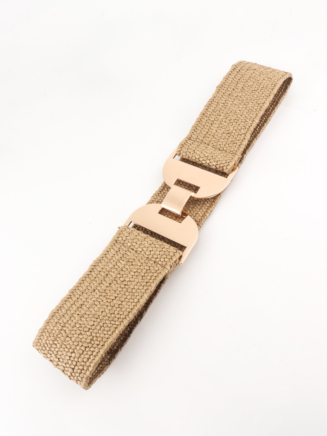 Alloy Buckle Elastic Belt - Charming Charlie