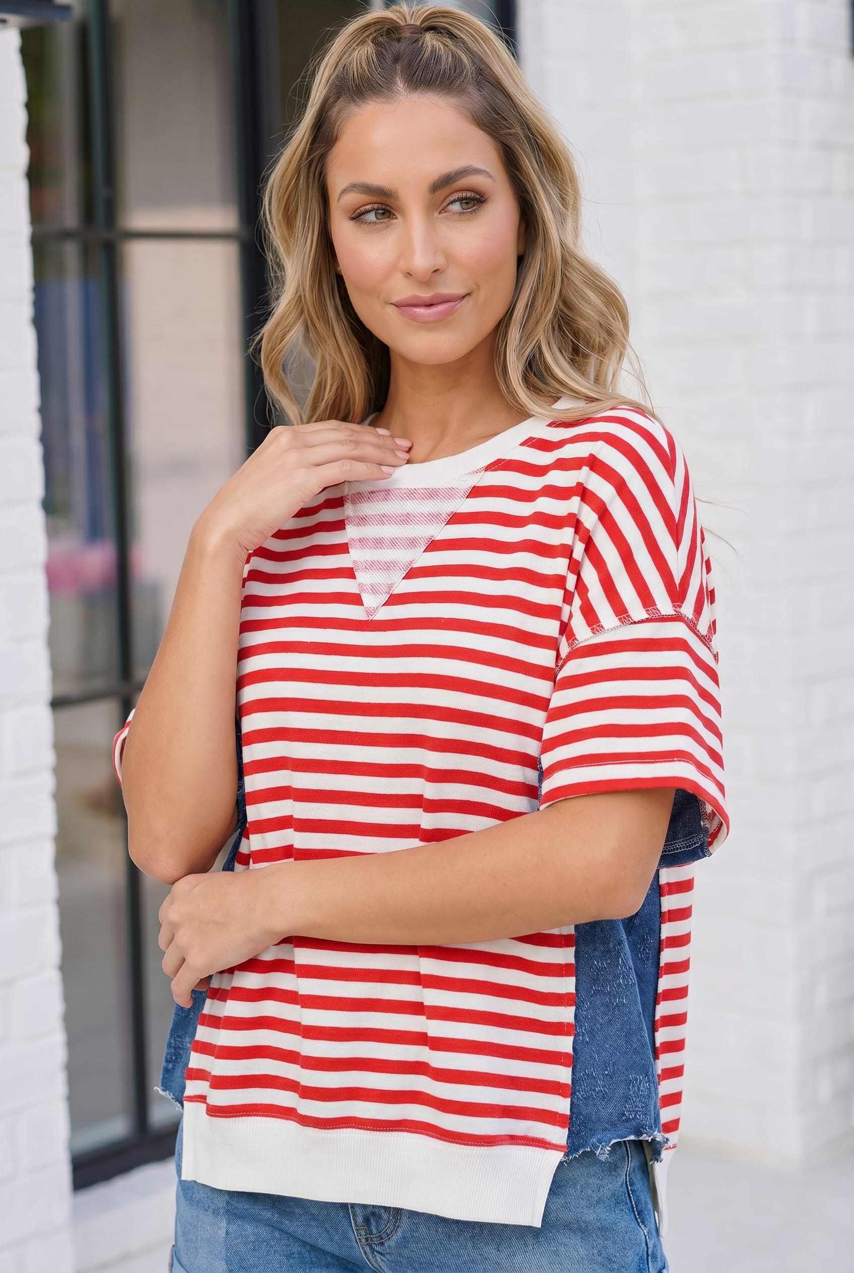 Stars Stripes and So Much Style Top - Charming Charlie