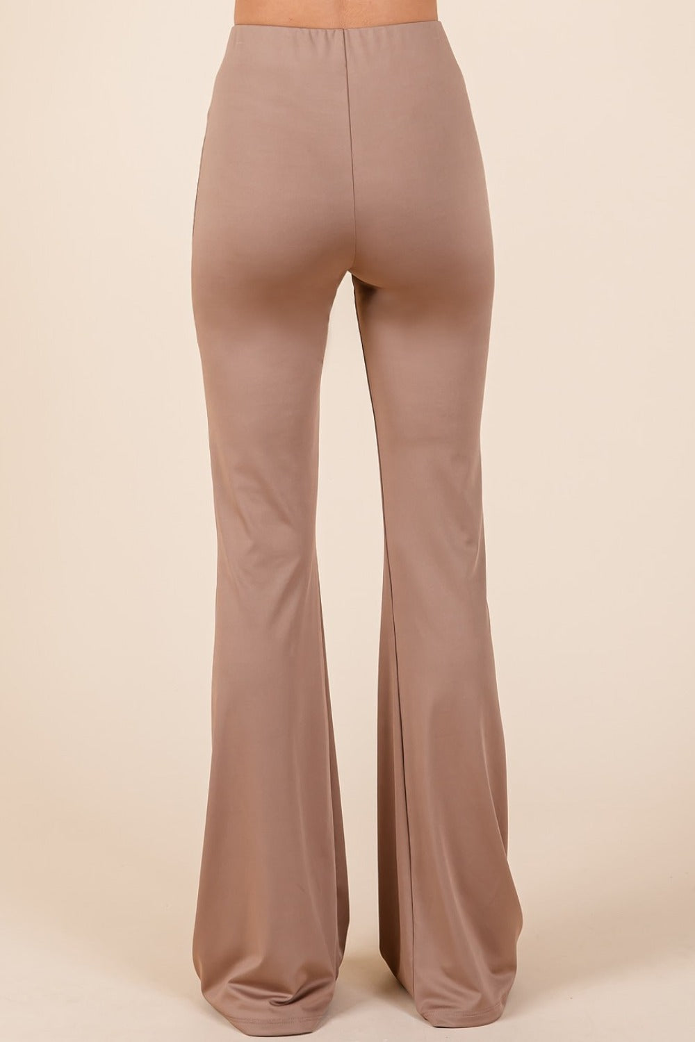 Mittoshop Stretchy Soft Elastic Waist Flare Pants - Charming Charlie