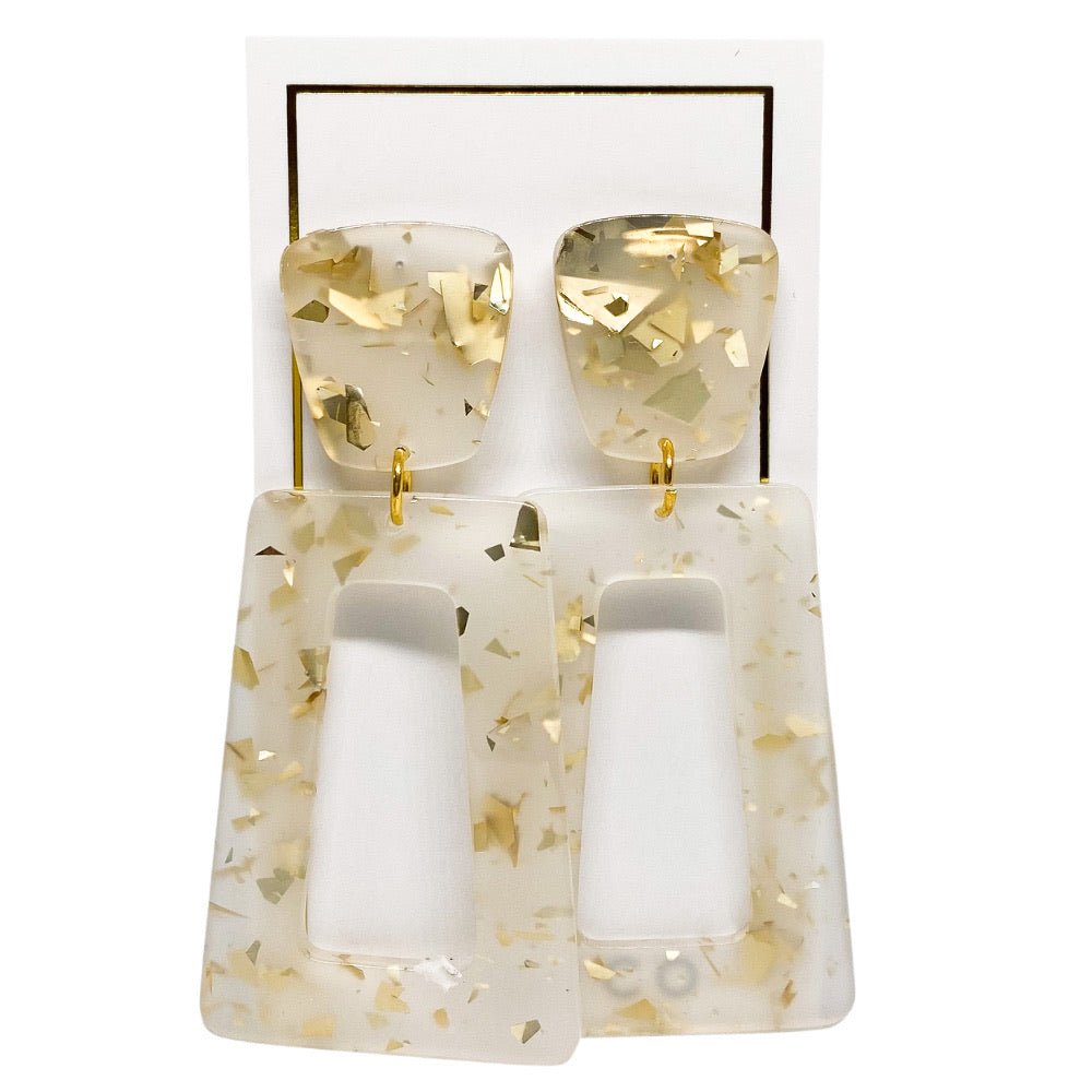 Kennedy - Gold Confetti - Charming Charlie