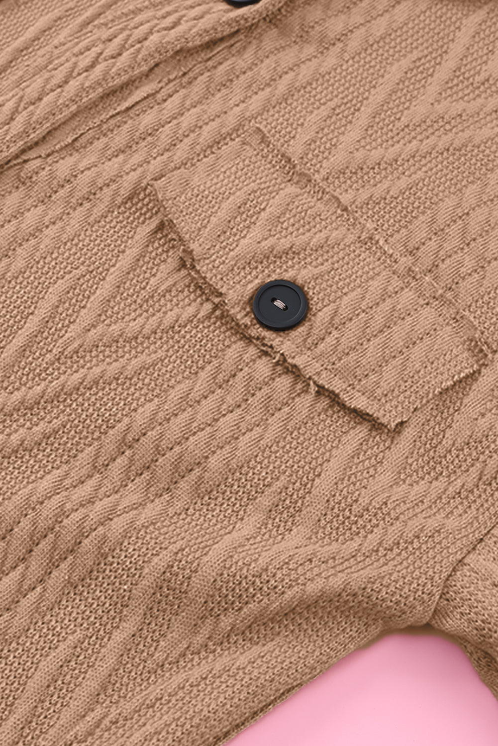 Button Up Drop Shoulder Jacket - Charming Charlie