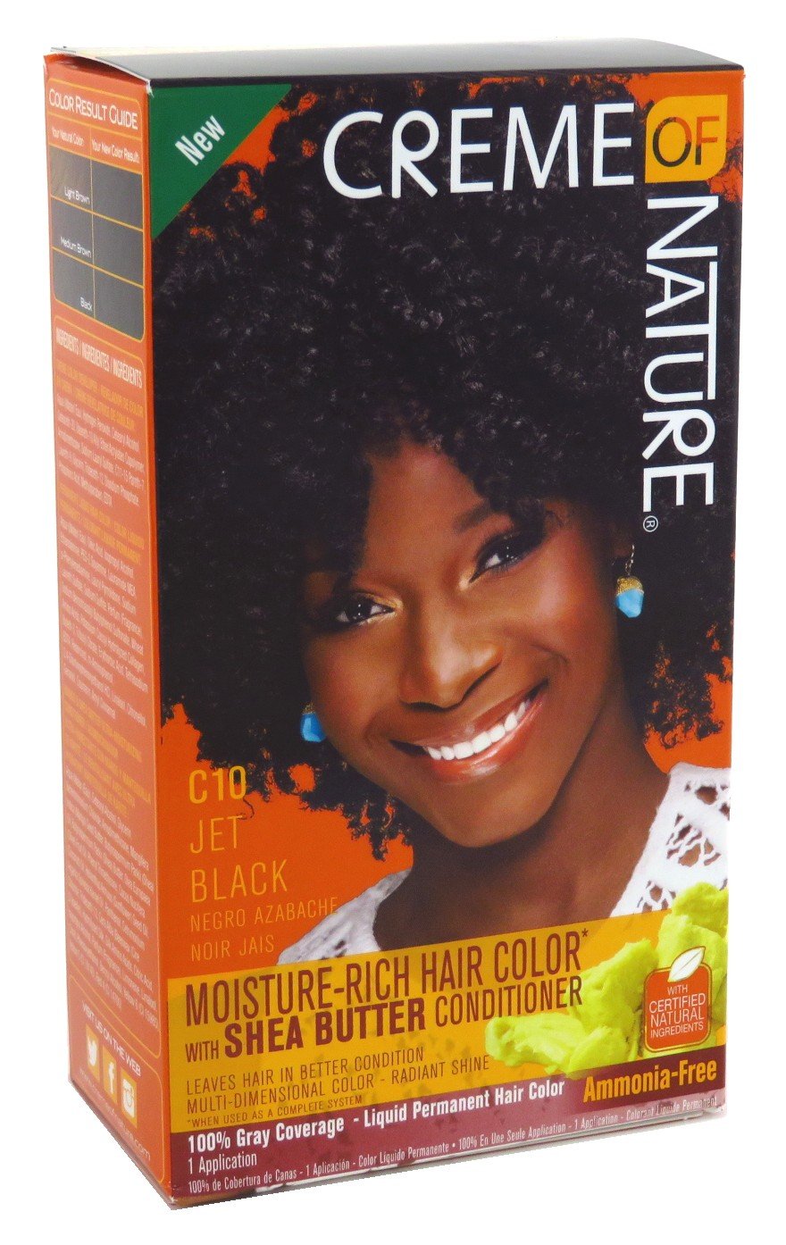 Creme Of Nature Color C10 Jet Black Kit (3 Pack) - Charming Charlie