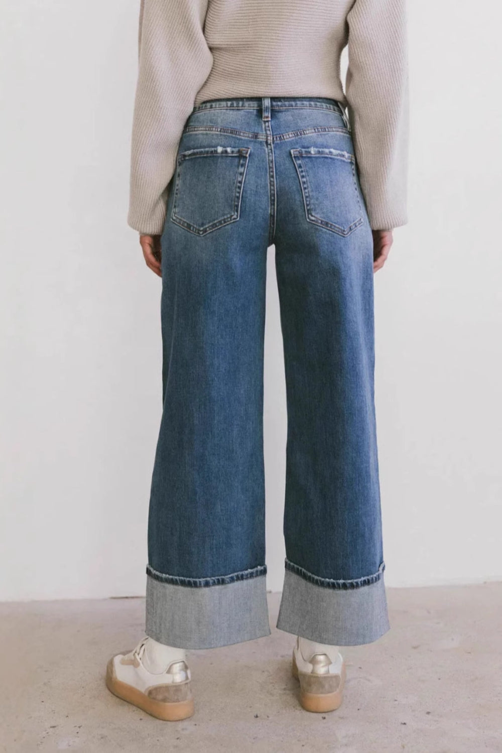 Straight Leg Jeans with Pockets - Charming Charlie